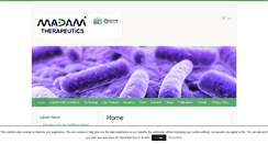 Desktop Screenshot of madam-therapeutics.com