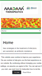 Mobile Screenshot of madam-therapeutics.com